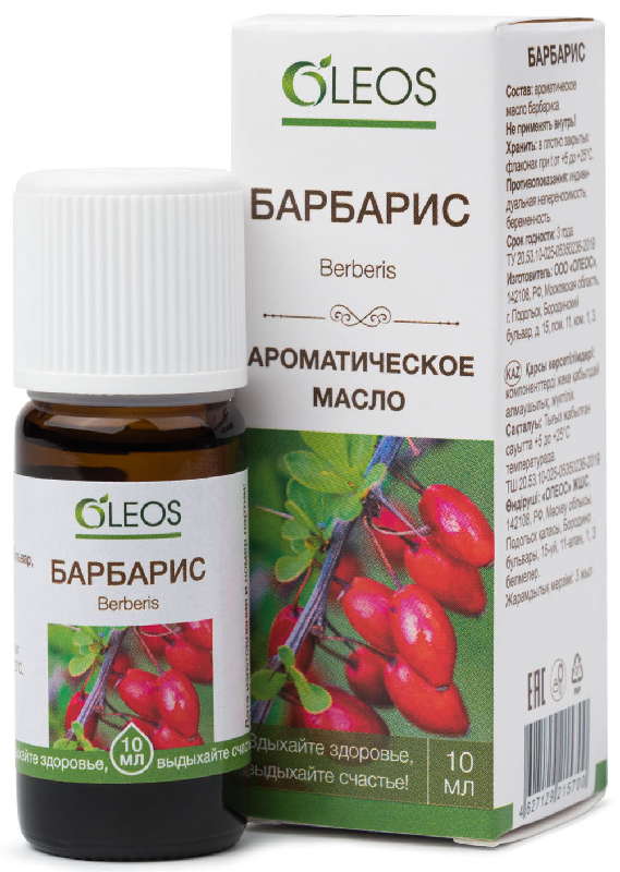 

ОЛЕОС масло ароматическое Барбарис 10мл