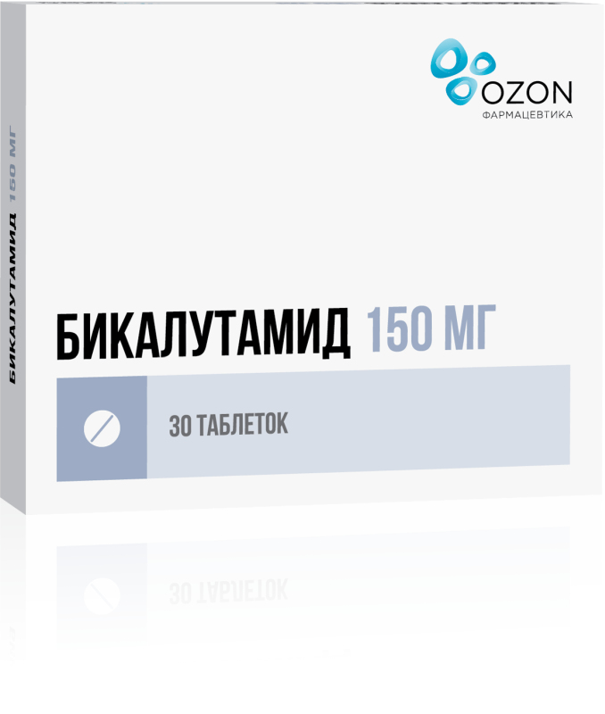 

БИКАЛУТАМИД таблетки 150 мг 30 шт.