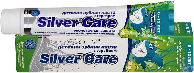 

СИЛЬВЕР КЭА зубная паста для детей 6-12 лет 50мл