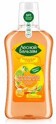Лесной Бальзам ополаскиватель для полости рта Мандарин/Лайм/Мята 400мл