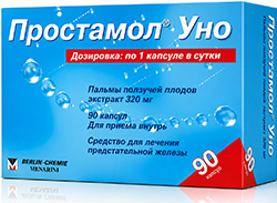 Простамол Уно 320мг 90 шт. капсулы