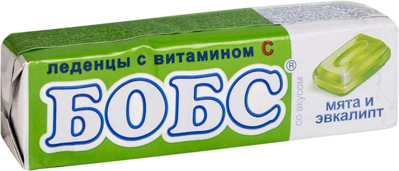 

БОБС леденцы мятные кристаллы 35г
