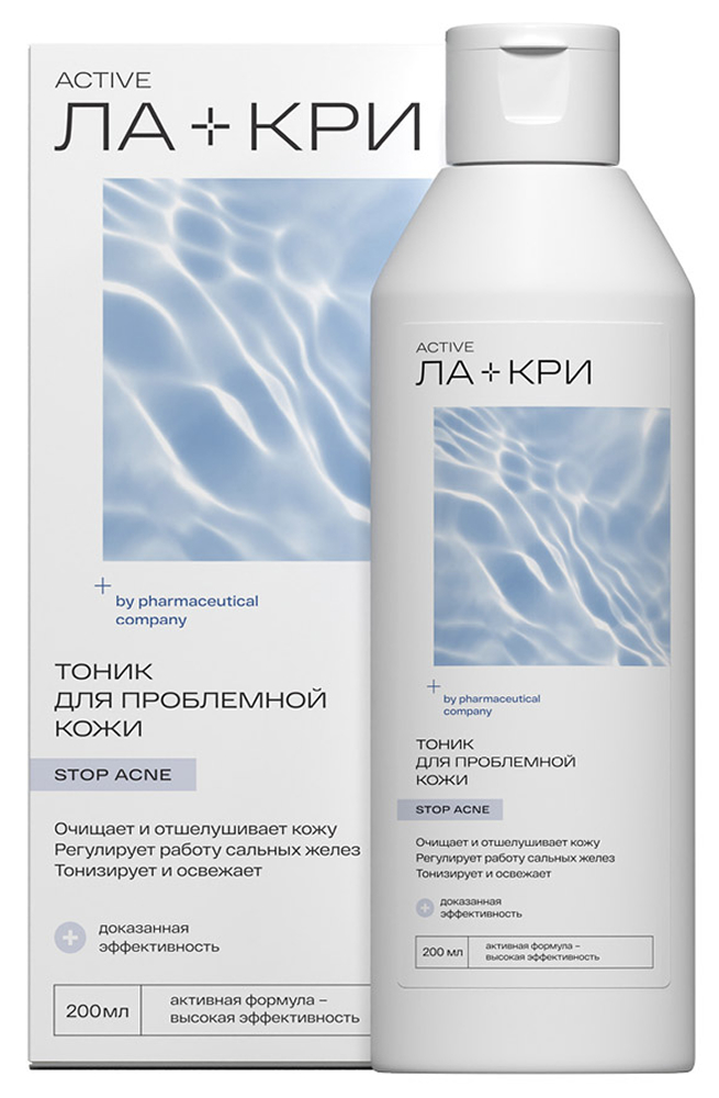 Ла-кри стоп акне тоник 200мл флакон