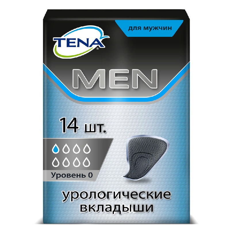 

ТЕНА МЕН вкладыши для мужчин Экстра Лайт 14 шт.