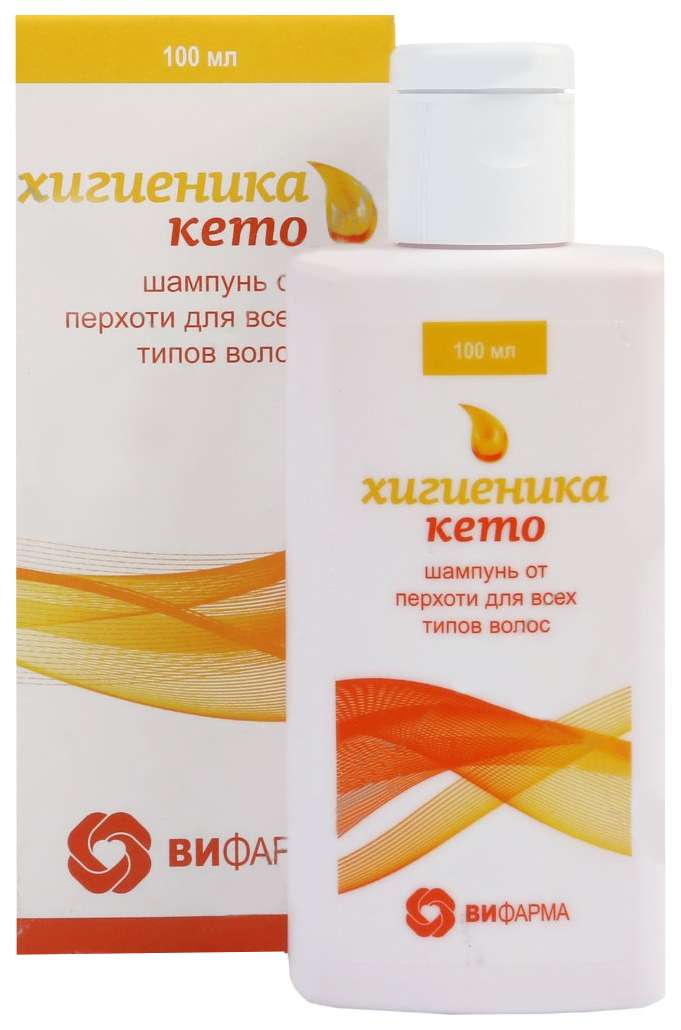 

ХИГИЕНИКА КЕТО шампунь для всех типов волос 100мл