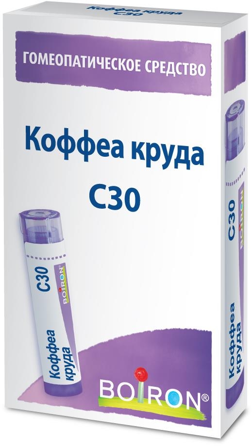 Коффеа круда с30 4г гранулы гомеопатические