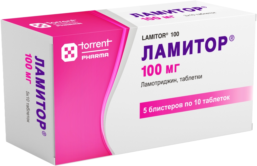 Ламитор 100мг 50 шт. таблетки