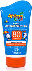 Флоресан африка кидс крем солнцезащитный детский spf80 50мл