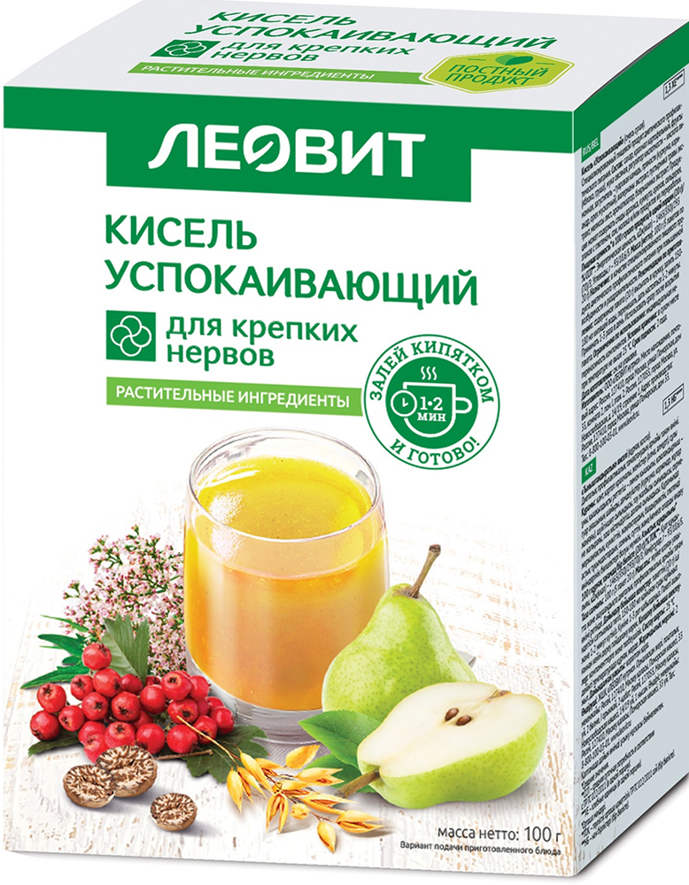 Леовит биоинновации кисель диетический успокаивающий 20г 5 шт.
