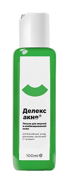 

ДЕЛЕКС-АКНЕ лосьон для лица для жирной/комбинированной кожи 100мл