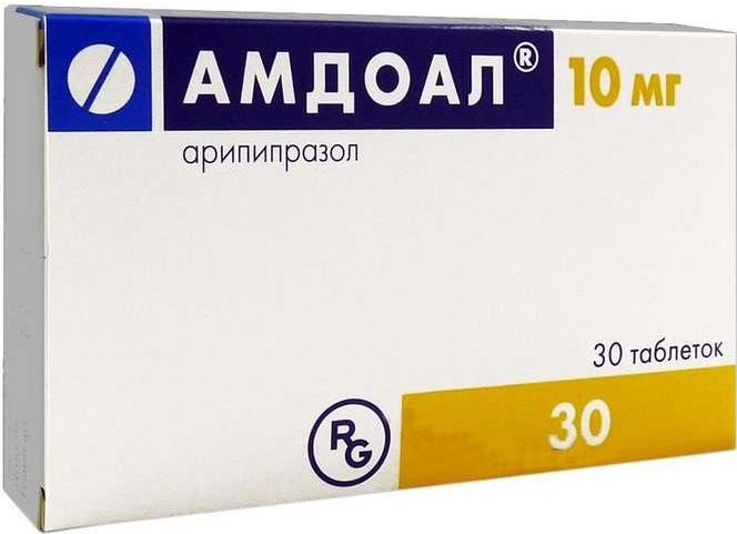 Амдоал 10мг 30 шт. таблетки