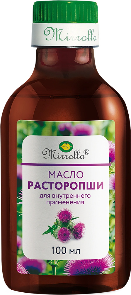 Мирролла масло Расторопши пищевое 100мл Мирролла