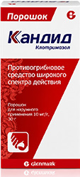 Кандид 1% 30г порошок Гленмарк