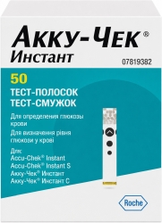 Акку-Чек Инстант тест-полоски 50 шт.