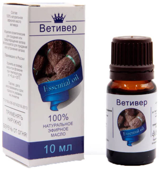 

МАСЛО эфир. Ветивер 10г