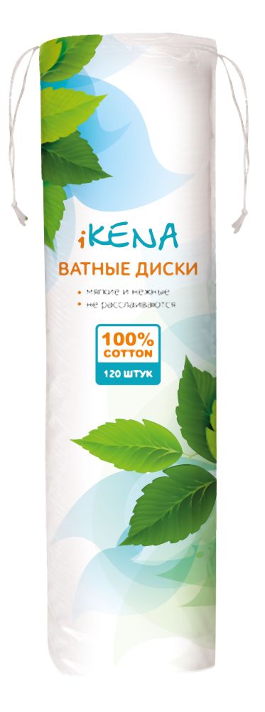 Икена диски ватные 120 шт. Русвата