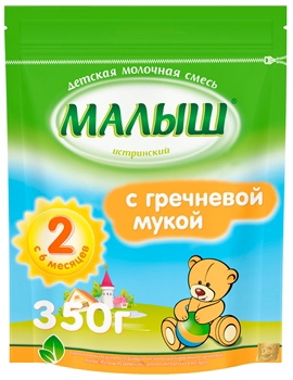 Нутриция Малыш Истринский смесь молочная с гречневой мукой 6+ 350г, фото №1