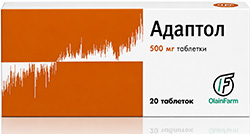 Адаптол 500мг 20 шт. таблетки