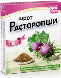 Расторопша шрот 100г РеалКапс