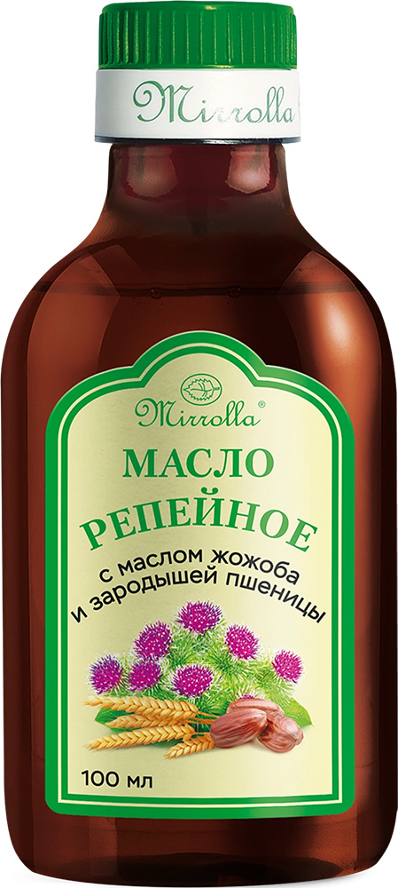 Мирролла масло репейное зародыши пшеницы/жожоба 100мл