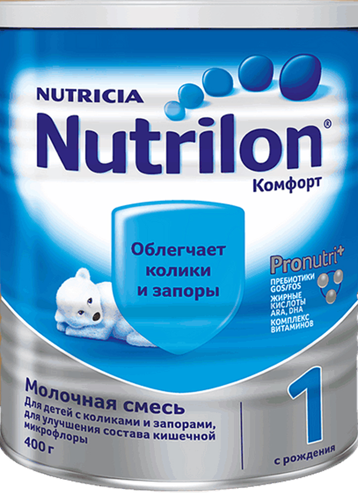 Нутриция нутрилон комфорт 1 смесь молочная 400г
