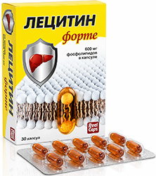 Лецитин Форте капсулы 1580мг 30 шт. РеалКапс