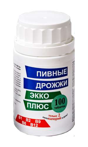 

ДРОЖЖИ ПИВНЫЕ таблетки 100 шт.