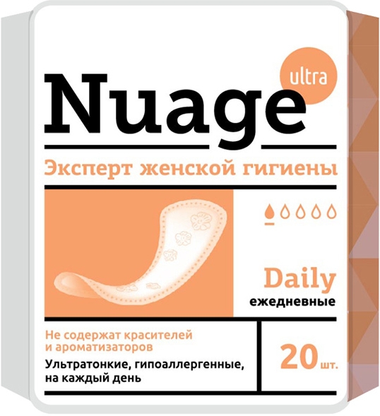 Нуаж прокладки ежедневные ультратонкие дэйли 20 шт.