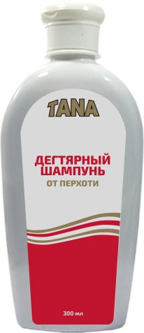 Тана шампунь дегтярный 300мл