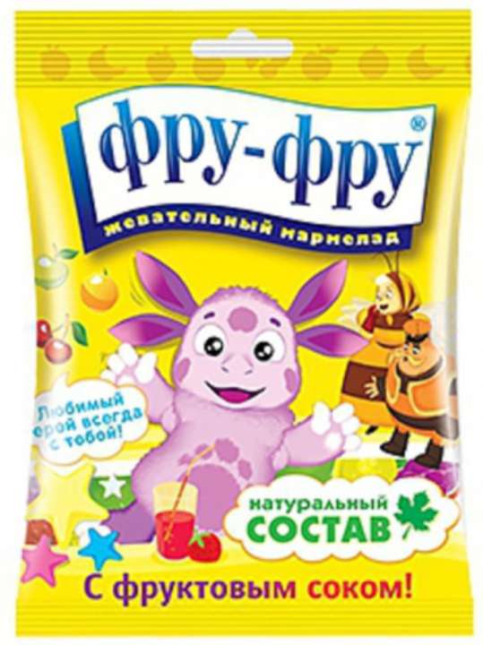 

ФРУ-ФРУ ЛУНТИК мармелад жевательный Цифры 100г