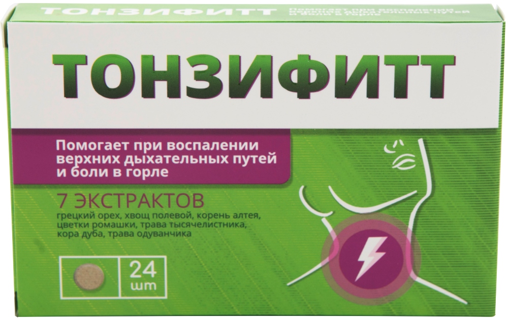 

ТОНЗИФИТТ таблетки 24 шт.