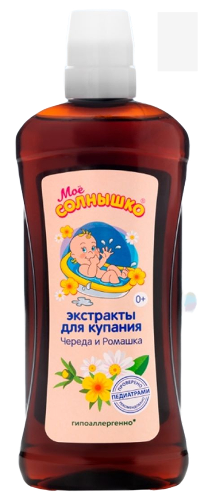 Мое солнышко экстракты для купания детей череда/ромашка 475мл, фото №1