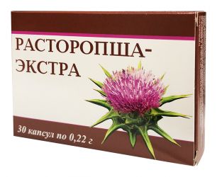

РАСТОРОПША-ЭКСТРА капсулы 30 шт.