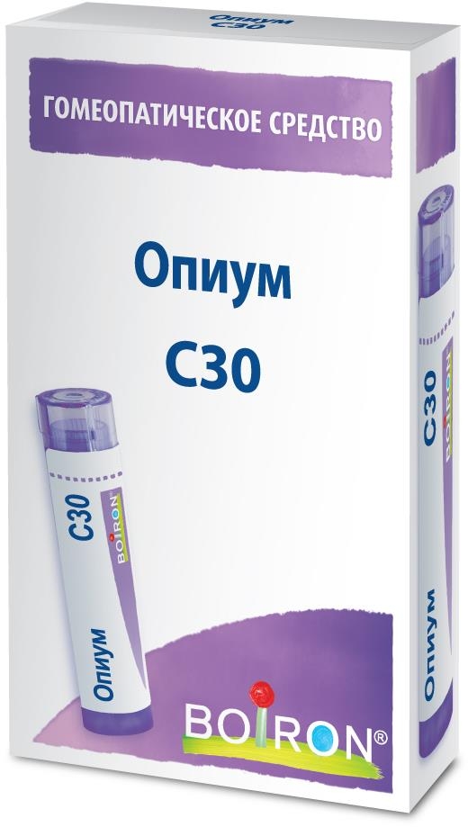 Опиум с30 4г гранулы гомеопатические