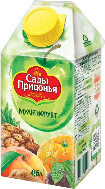 

САДЫ ПРИДОНЬЯ сок Мультифрукт 500мл