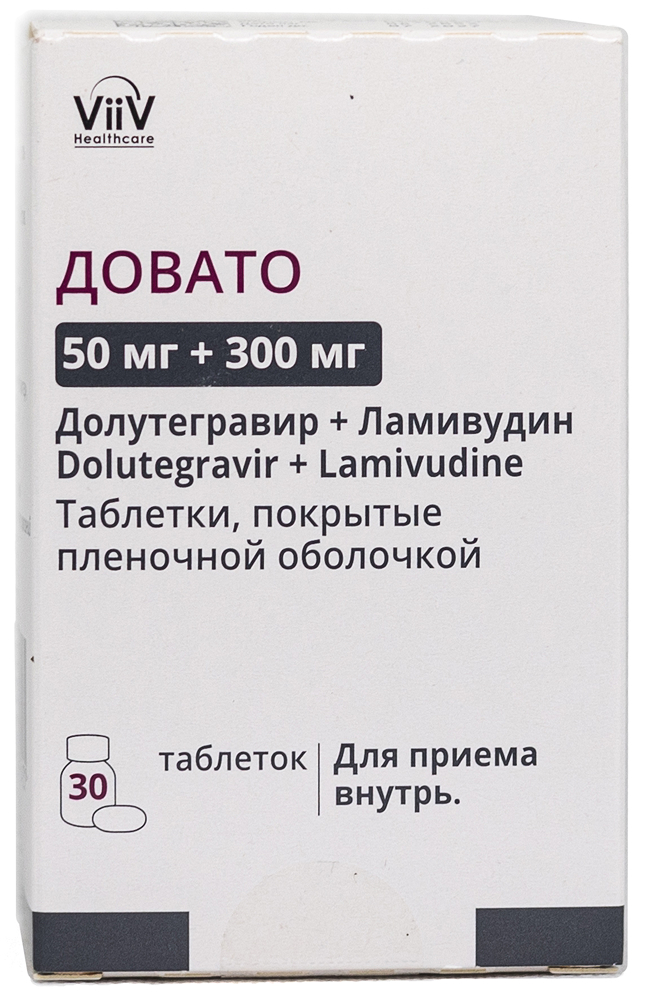 Довато 50мг+300мг 30 шт. таблетки покрытые пленочной оболочкой