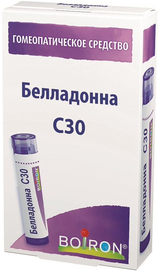 Белладонна С30 4г гранулы гомеопатические