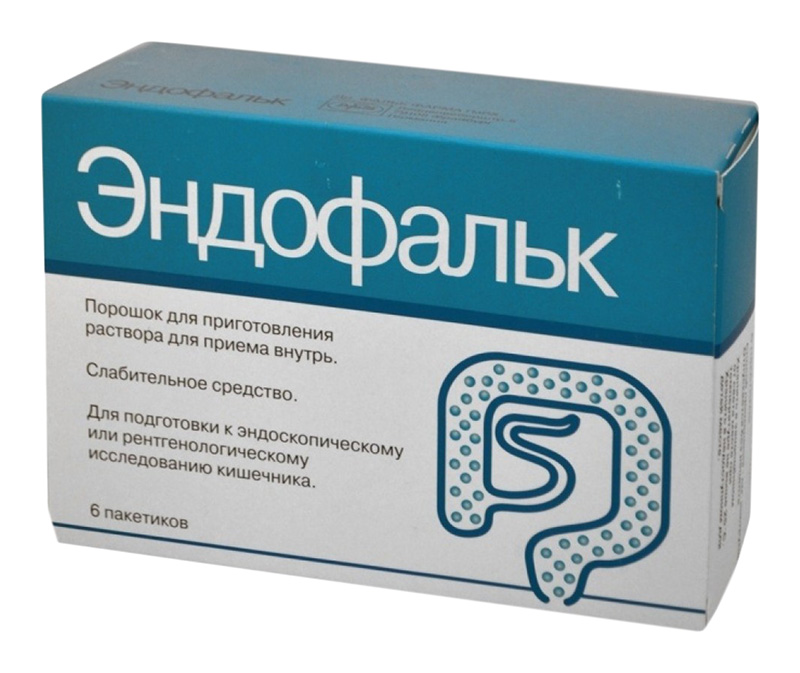 ЭНДОФАЛЬК 55,318г 6 шт. порошок для приготовления раствора для приема внутрь