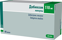 Дабиксом 110мг 60 шт. капсулы