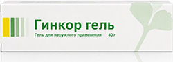 Гинкор гель 40г гель для наружного применения