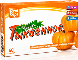 Масло тыквенное капсулы 300мг 60 шт.