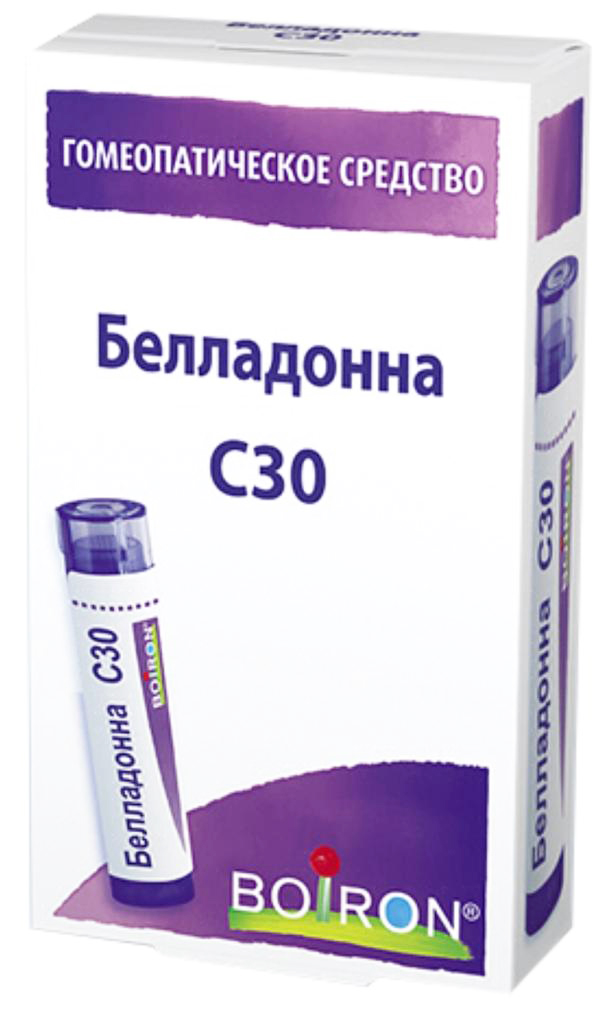 БЕЛЛАДОННА С30 4г гранулы гомеопатические