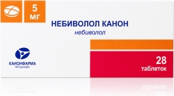 Небиволол 5мг 28 шт. таблетки