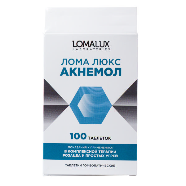 

ЛОМА ЛЮКС АКНЕМОЛ таблетки 0 100 шт.