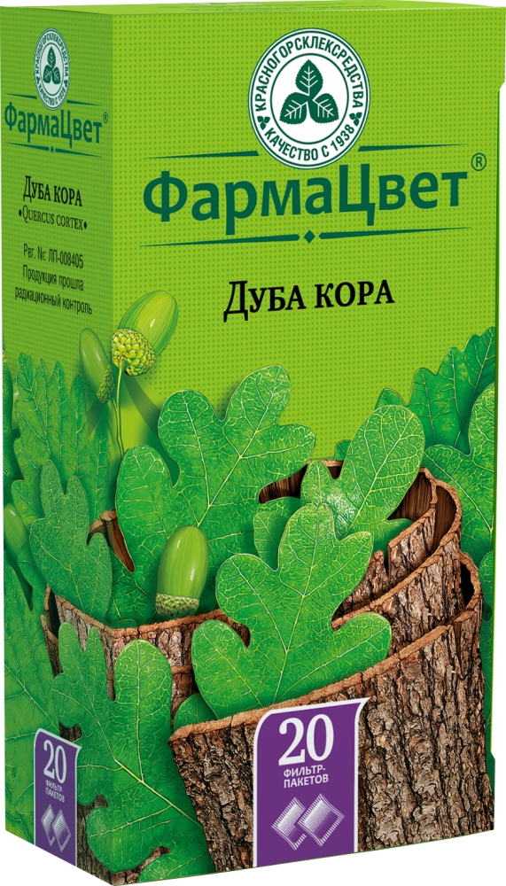 Дуб Кора 1,5г 20 шт.