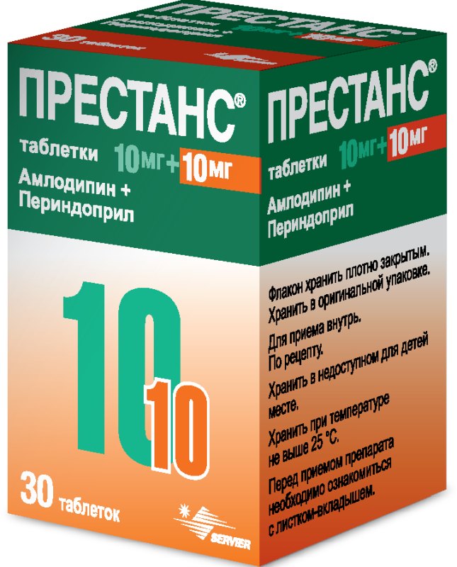Престанс 10мг+10мг 30 шт. таблетки купить по цене от 816 руб в Москве, заказать с доставкой, инструкция по применению, аналоги, отзывы