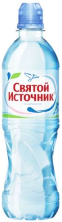

СВЯТОЙ ИСТОЧНИК вода питьевая без газа спортивное 0,5л