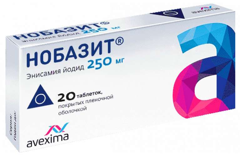 

НОБАЗИТ таблетки 250 мг 20 шт.