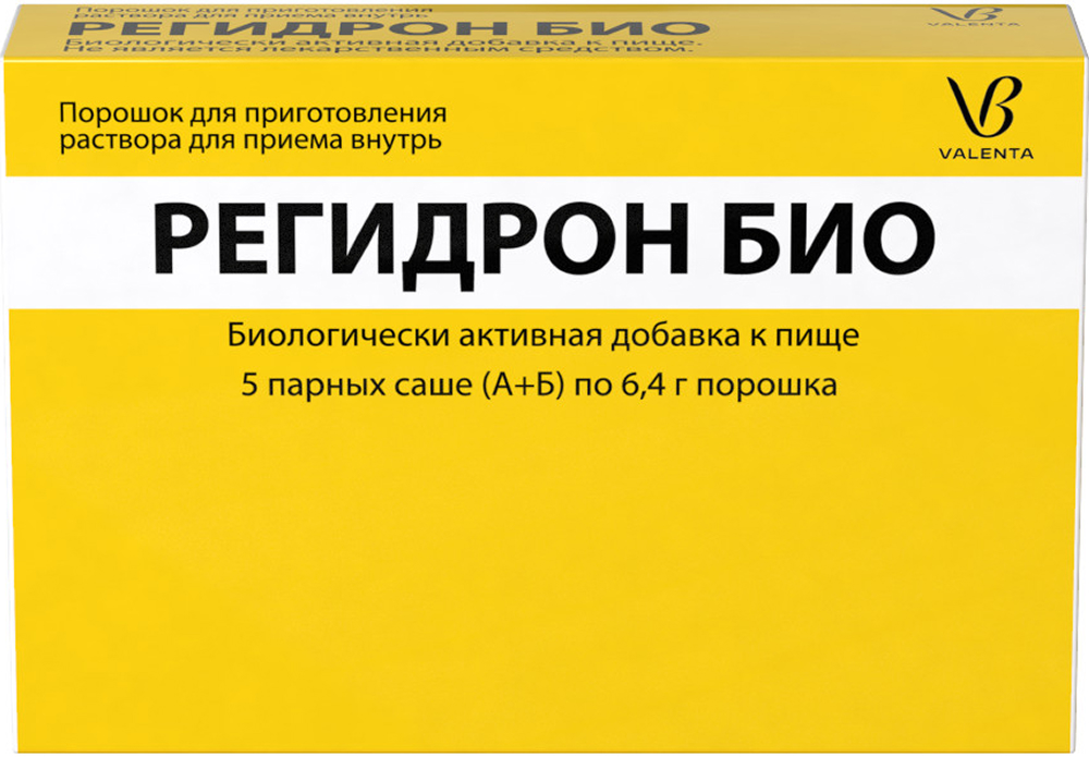 Регидрон Био саше парные/А+Б/ порошок для раствора 5 шт. С.И.И.Т. С. размер Л.