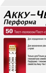 Акку-Чек Перформа тест-полоски, 50 шт.